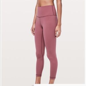 NEW Lululemon Align Pant ll 25 in Misty Merlot